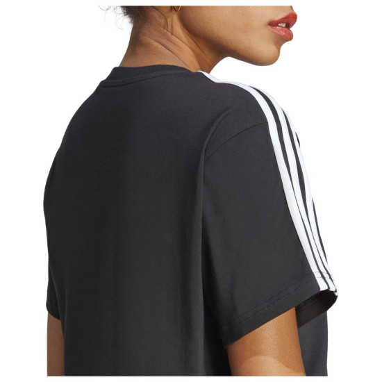 Adidas Γυναικεία κοντομάνικη μπλούζα W 3-Stripes Crop Top